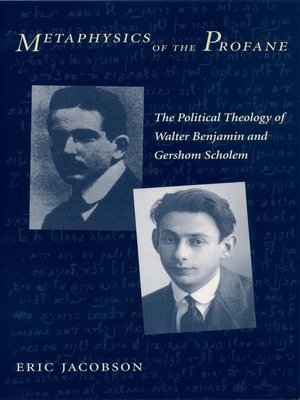 cover image of Metaphysics of the Profane